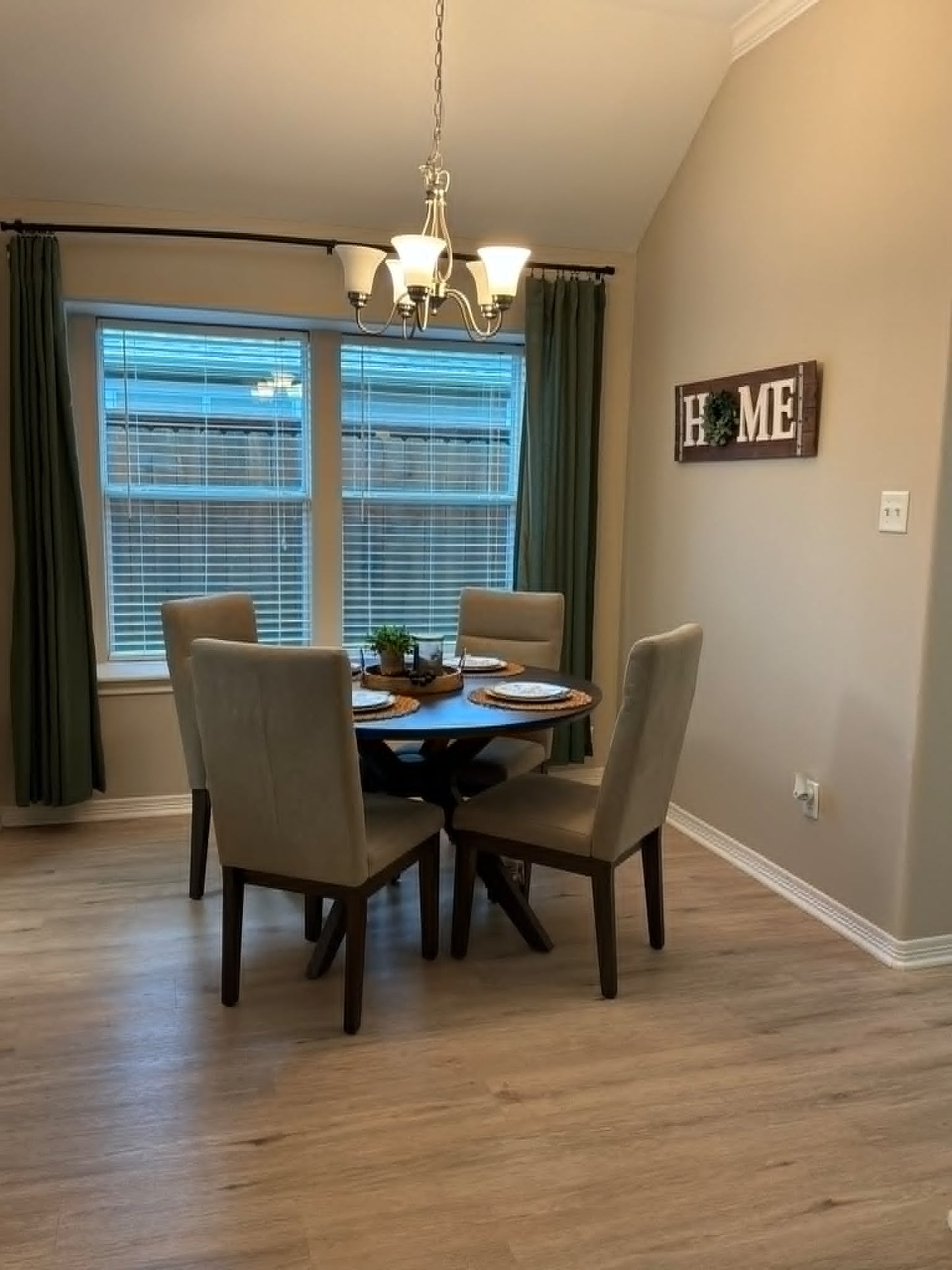 Sophie 48” Round Dining Table and 4 Chairs